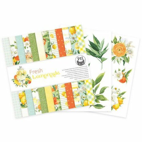 Piatek13 - Paper pad Fresh lemonade 15.2x15.2 cm P13-LEM-09