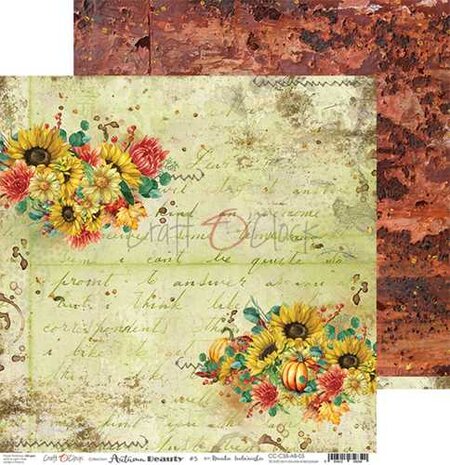 Craft OClock Paper Collection Set 30,5x30,5cm Autumn Beauty