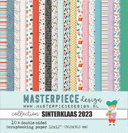 Masterpiece Papiercollectie Sinterklaas 2023 30.5x30,5 cm 10vl MP202140