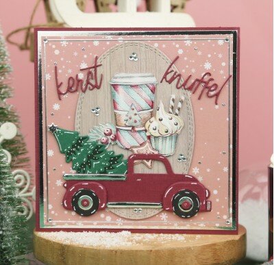 3D Cutting Sheet - Yvonne Creations - World of Christmas - Hot Chocolate