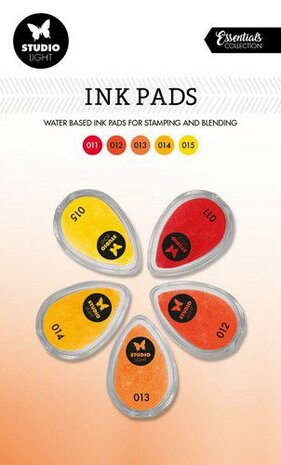 Studio Light Ink Pads Waterbased Geel tinten SL-ES-INKP03 215x130mm