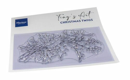 Marianne Design Clear Stamps Tiny&lsquo;s Art - Kersttakken TC0918 130x85mm