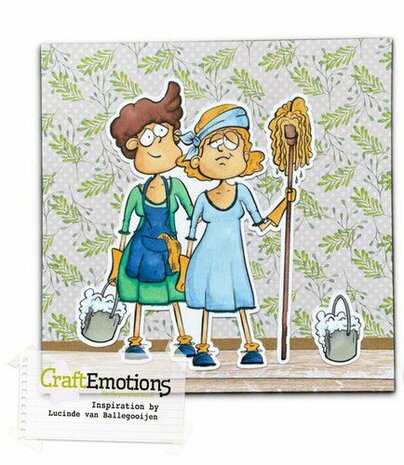CraftEmotions clearstamps A6 - Perfect People - Cleany Sara Lindenhols