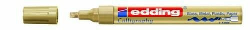 Edding-755 kalligrafie glanslak marker goud 1-4 mm / 4-755053