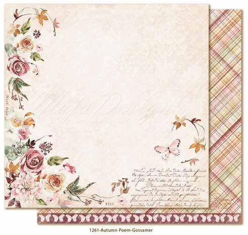 Maja Design Autumn Poem - Paperpack 15,2 x 15,2 cm