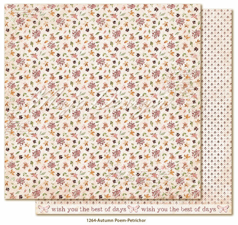 Maja Design Autumn Poem - Paperpack 15,2 x 15,2 cm