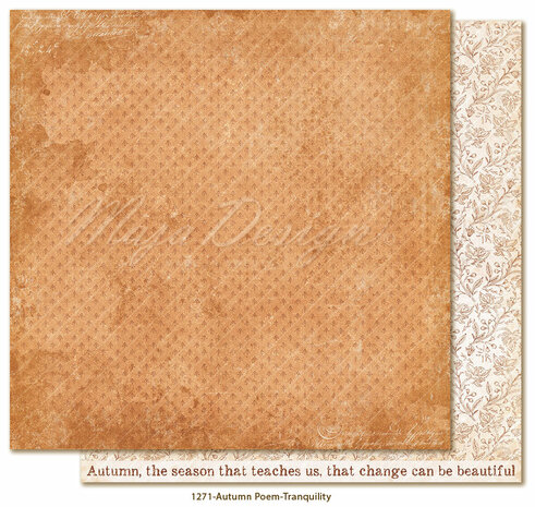Maja Design Autumn Poem - Paperpack 15,2 x 15,2 cm