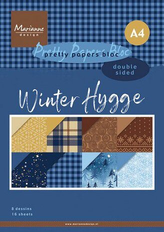 Marianne Design Paperpad Winter Hygge PK9184 A4