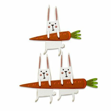 Sizzix Thinlits Die Set - 11PK Carrot Bunny Tim Holtz