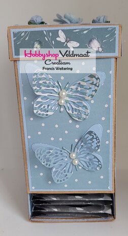 The Paper Boutique Flitter Flutter 8x8 Paper Pad