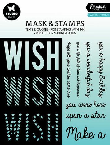 Studio Light Mask &amp; Stamp Essentials nr.03 SL-ES-MST03