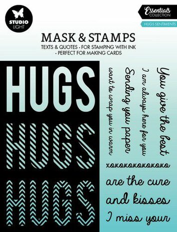 Studio Light Mask &amp; Stamp Essentials nr.04 SL-ES-MST04