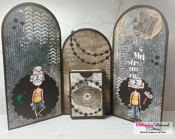 CraftEmotions clearstamps A6 - Perfect People - Handy Sara Lindenhols