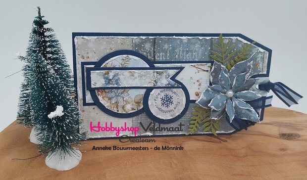 CraftEmotions Big Nesting Die - Labels + label XL Card 11x22,5cm - 10x18,2cm