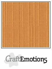 CraftEmotions linnenkarton&nbsp; toffee 30,0x30,0cm / LC-91