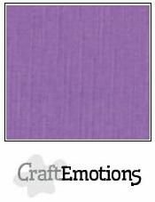 CraftEmotions linnenkarton paars 30,0 x 30,0 cm