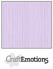 CraftEmotions linnenkarton lavendel-pastel