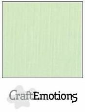 CraftEmotions linnenkarton groen 30,0x30,0cm / LC-09
