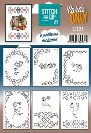 Stitch And Do - Cards Only - Set 21