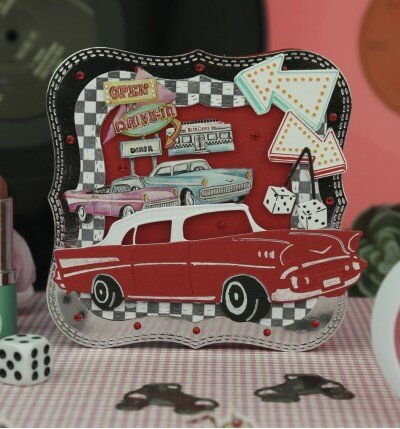 Dies - Yvonne Creations Back To The Fifties - Fifties Cars
