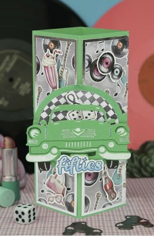 Dies - Yvonne Creations Back To The Fifties - Fifties Cars