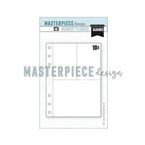 Masterpiece Memory P-Pocket Page sleeves-4x8 design F  MP202046