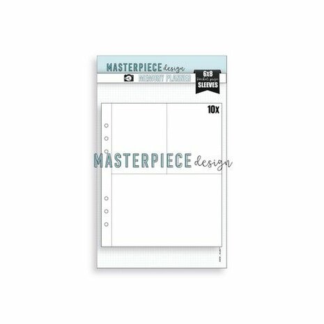 Masterpiece Memory P-Pocket Page sleeves-6x8 design C MP202060 