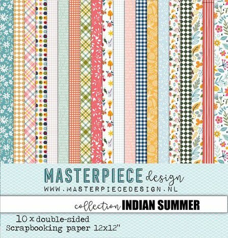 Masterpiece Papiercollectie Indian Summer 12x12 10vl MP202025