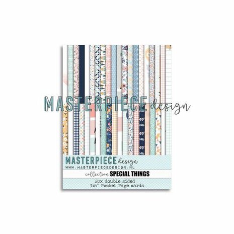 Masterpiece Pocket Page kaartjes Special Things 3x4 20st MP202008