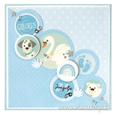 Marianne Design Stickers - Eline&lsquo;s dieren CA3190 