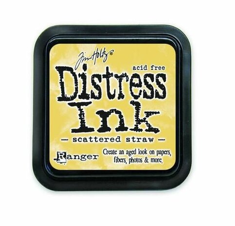 Ranger Distress Inks pad - scattered straw stamp pad Tim Holtz