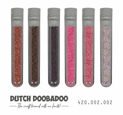 Dutch Doobadoo glitterset Love 6 St 420.002.002