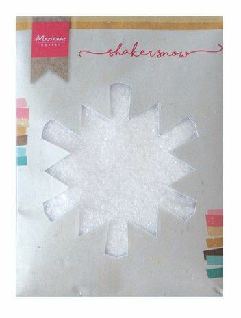 Marianne Design Shaker fijne sneeuw met glitter - 50 gr LR0028 