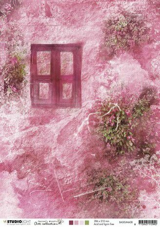 Studio Light Basis A4 Achtergrondpapier Jenine&lsquo;s Mindful Art 3.0 nr.08