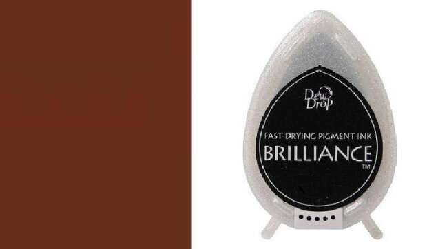 Brilliance Dew Drop inktkussen Coffee Bean BD-000-054