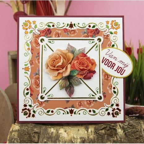 3D Cutting Sheets - Amy Design - Roses Are Red - Roses