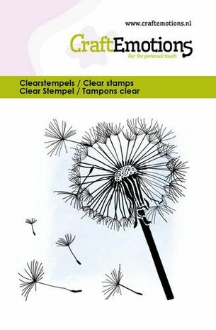 CraftEmotions clearstamps 6x7cm - Paardenbloem - Taraxacum
