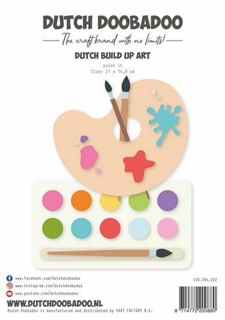 Dutch Doobadoo Build Up Painting verfpalet A5 470.784.222