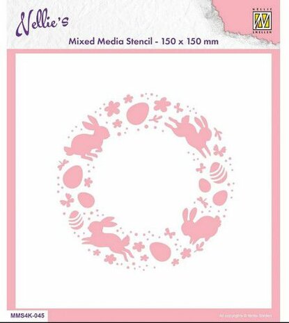 Nellie Choice Stencil Paastakken MMS4K-045