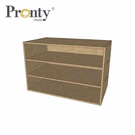 Pronty MDF Opbergsysteem Basic Box Drawer 460.483.014 220x150x130mm - 4mm