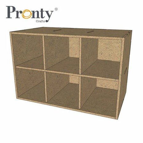 Pronty MDF Opbergsysteem Basic Box Mini Drawer 460.483.015 220x150x130mm - 4mm