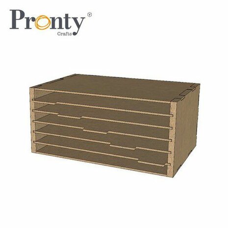 Pronty MDF Opbergsysteem Big Box Drawer Dies Storage 460.483.016 330x150x215mm - 4mm