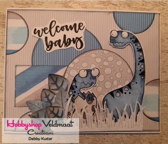 CraftEmotions clearstamps A6 - handletter - card moments (Eng) Carla Kamphuis 