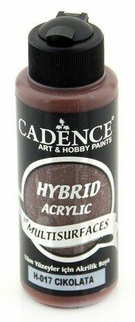 Cadence Hybride acrylverf (semi mat) Chocolade 01 001 0017 0120