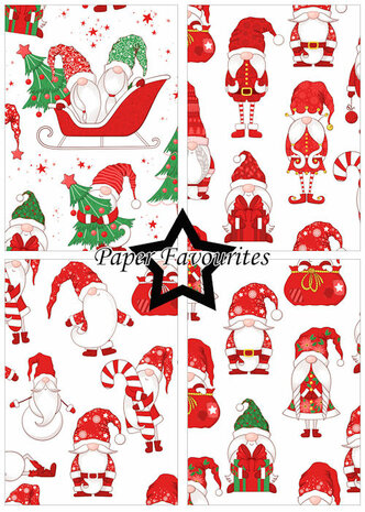 Paper Favourites A5 Christmas Gnomes