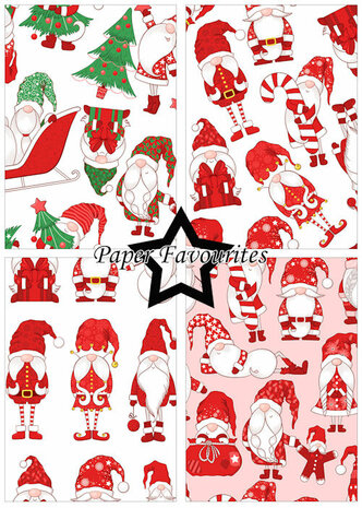 Paper Favourites A5 Christmas Gnomes