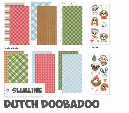 Dutch Doobadoo Crafty Kit Slimline X-mas 473.005.027