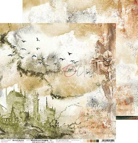 Craft OClock Paper Collection Set 12"*12" Bittersweet Heights, 250 gsm 