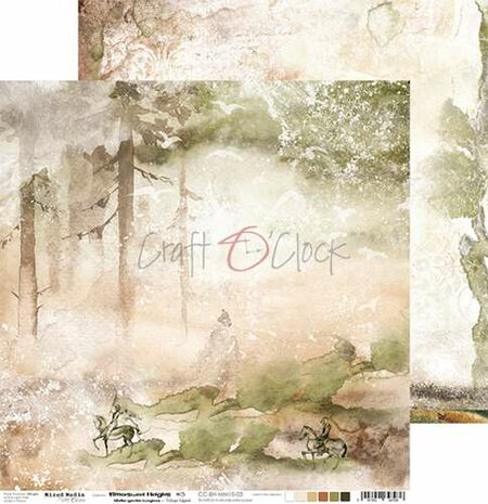 Craft OClock Paper Collection Set 12"*12" Bittersweet Heights, 250 gsm 