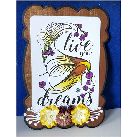 COOSA Craft clear stamp Live Dream